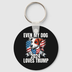 2024 Terrier Dog Usa Flag sogar meine Hunde Lieben Schlüsselanhänger
