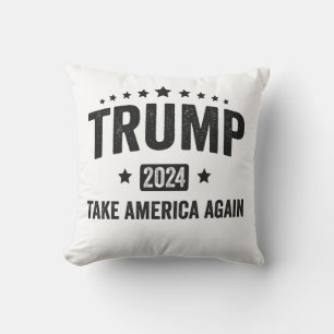 2024 Trump Amerika wieder zum Patriotischen Amerik Kissen
