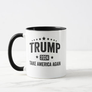 2024 Trump Amerika wieder zum Patriotischen Amerik Tasse