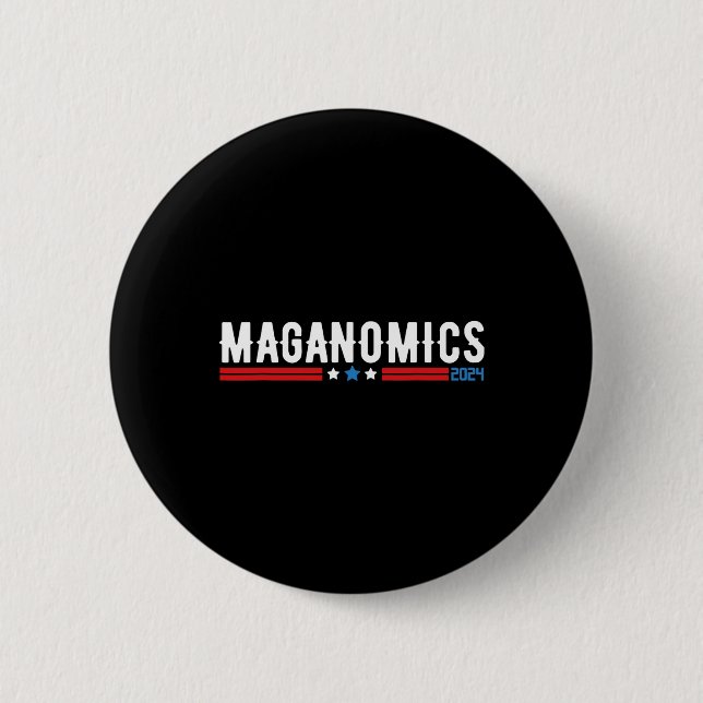 2024 Trump für Präsident Button (Vorderseite)