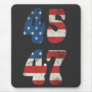 2024 Trump Nimm Amerika Wieder Patriotischer Ameri Mousepad