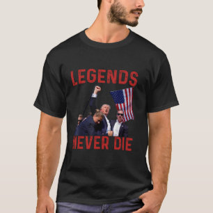 2024 Trump-T-Shirt Trump Mordversuch an Shirt