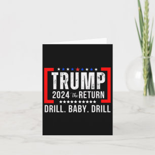 2024: Trump: Trump: Trumps leidenschaftlicher Kand Karte