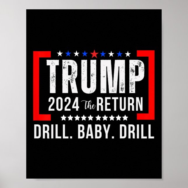 2024: Trump: Trump: Trumps leidenschaftlicher Kand Poster (Vorne)