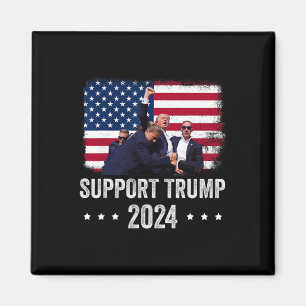 2024 - Trump unterstützen - für Amerika beten Magnet