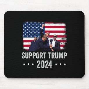 2024 - Trump unterstützen - für Amerika beten Mousepad