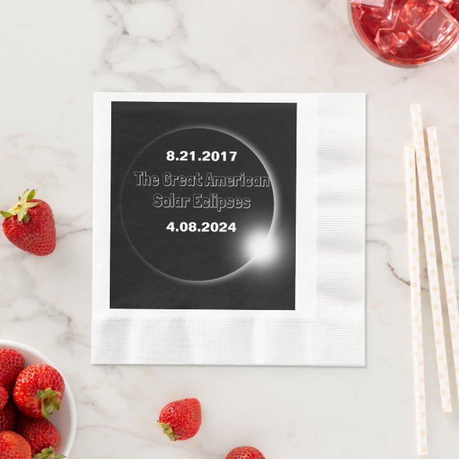 2024 und 2017 verdoppelt serviette (Beispiel)