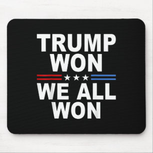 2024 US-Flagge Trump gewann Mousepad