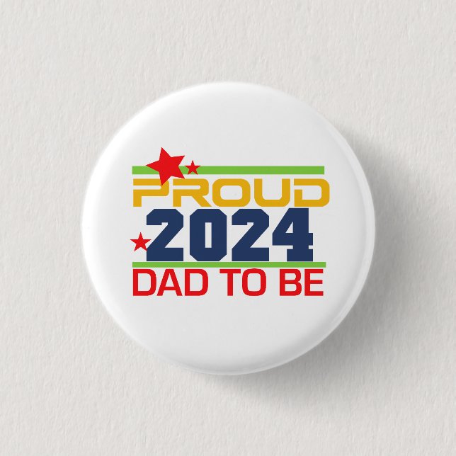 2024 Vater als Schlüsselkettenknopf Button (Vorderseite)