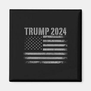 2024 verärgerte amerikanische Flagge USA Patriotic Magnet