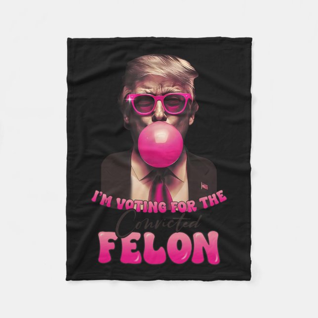 2024 Verurteilter Felon8 Fleecedecke (Vorderseite)