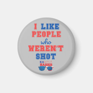2024 Wahl Kamala Harris Merch Comma La lustige Magnet