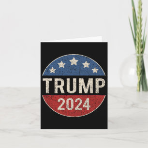 2024 Wahlkampfschalter für Retro-Kampagne wählt Pr Karte