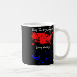 2024 Wahlplan frohe Weihnachten Trump New Presi Kaffeetasse