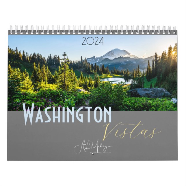 2024 Washington Vistas Calendar Kalender (Titelbild)