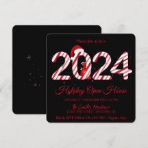 2024 Weihnachtsmann, Schneeflocken elegant chic