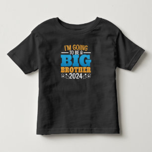 2024 wird ein großer Bruder sein Kleinkind T-shirt