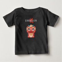 2024Jahr des Dragon Lunar Neujahr Baby T - Shirt