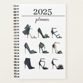 2025 12 Monate Mode Shoe Planner Planer
