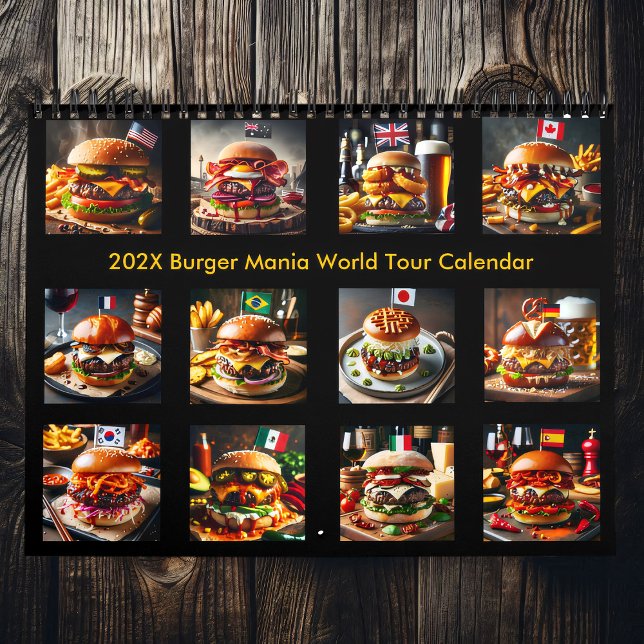 2025/2026 Burger Mania World Tour Kalender (Von Creator hochgeladen)