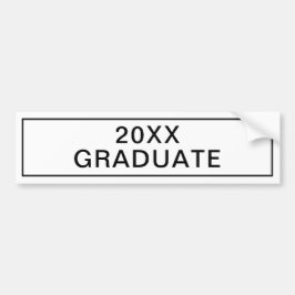 2025 2026 Graduate Customize the Year Graduation Autoaufkleber