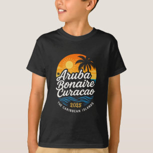 2025 Abc Inseln Aru Bonaire Curacao Kreuzfahrt Url T-Shirt