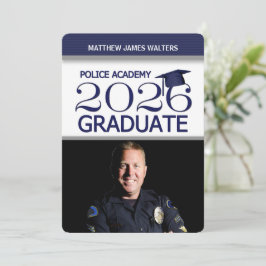 2025 Abschluss der Blue Foto Police Academy Einladung
