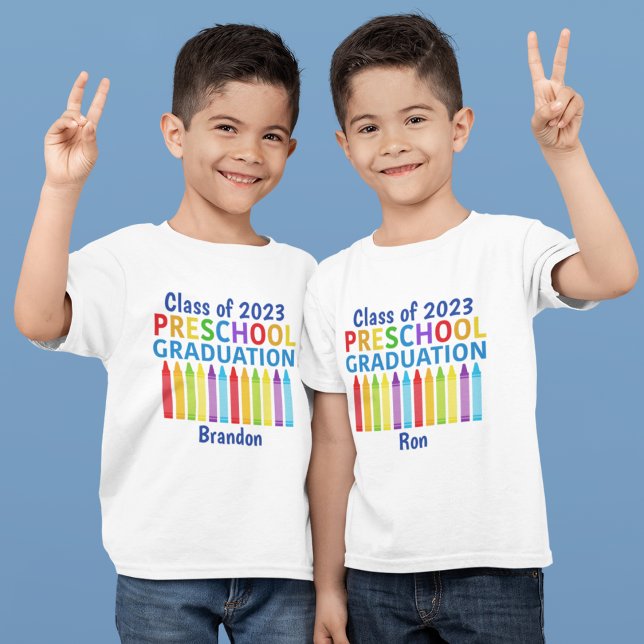 2025 Abschluss im Vorschulalter Spaß Kinderbetreuu T-Shirt (Von Creator hochgeladen)