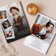 2025 Abschluss Multi Foto Grad Bekanntgabe