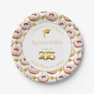 2025 Abschluss-Papierplatte Pappteller