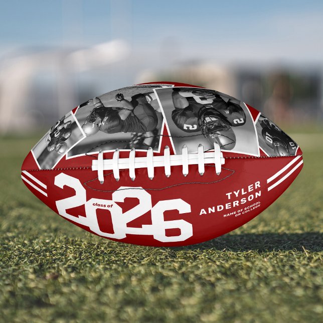 2025 Abschluss Senior 4 Foto Red Football (Von Creator hochgeladen)