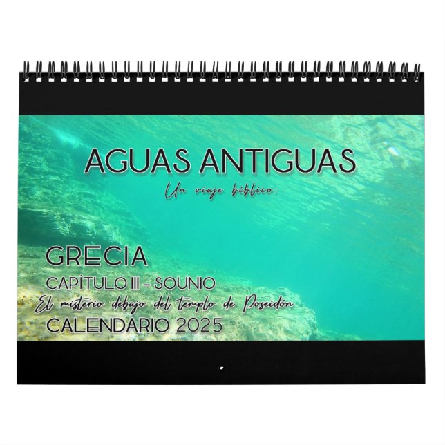 2025 AGUAS ANTIGUAS: Un viaje bíblico Cap. 3 Kalender (Titelbild)