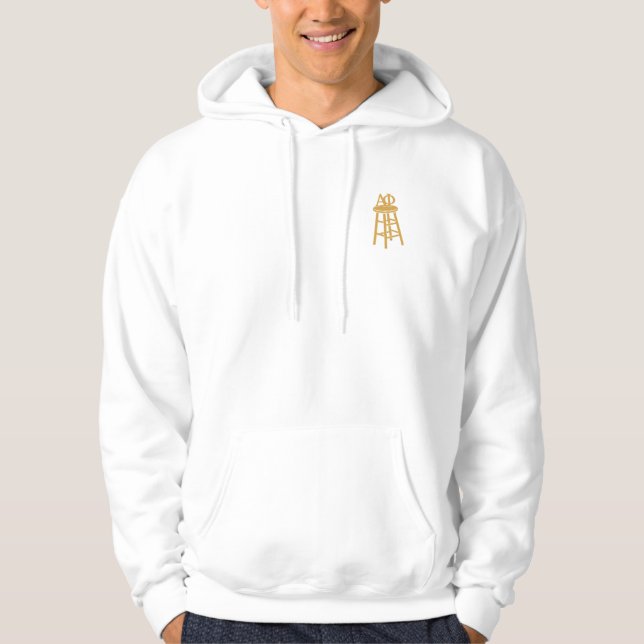 2025 Alpha Phi Red Dress Gala Hoodie (Vorderseite)