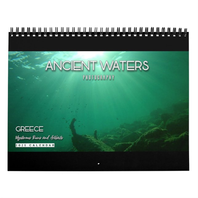 2025 Alte Wasser Foto Edition: Ruins & Artifakte Kalender (Titelbild)