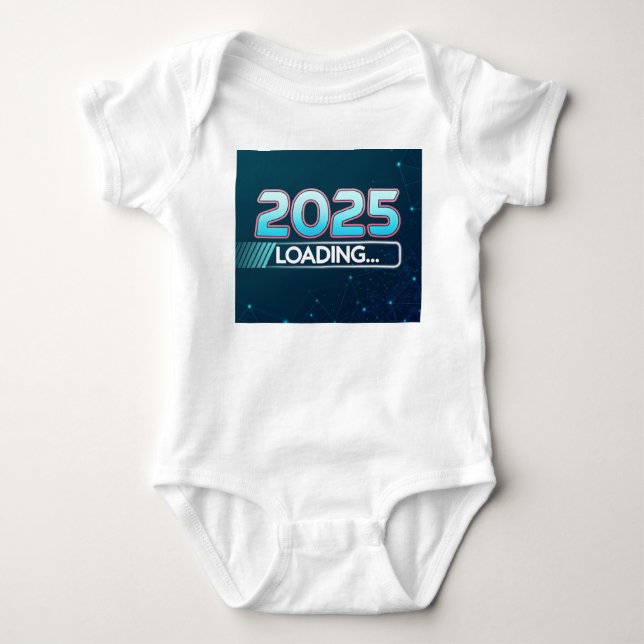 2025 Baby Bodysuit Laden. Strampler (Vorderseite)