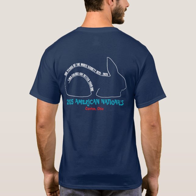 2025 BARNSC Nationals Offizieller T - Shirt (Rückseite)