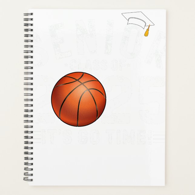 2025 Basketball-Spieler -Klasse 2025- Abschluss Planer (Vorderseite)