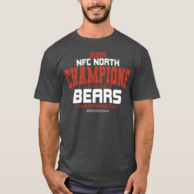 2025 Bears Division Mädchen T-Shirt (Vorderseite)