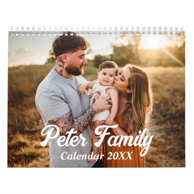2025 Benutzerdefiniertes Foto Erstellen Sie Ihren  Kalender (Titelbild)
