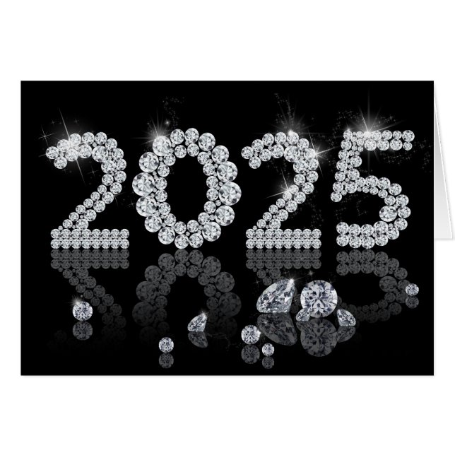 2025 Brilliant Diamonds Nouvel An (Devant horizontal)