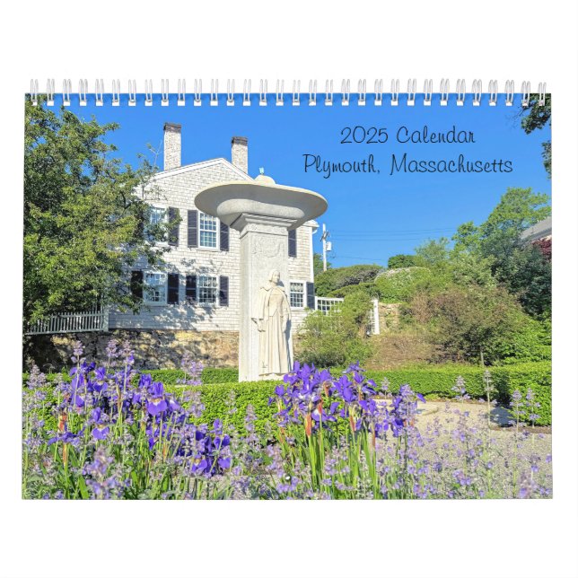 2025 Calendar Plymouth Massachusetts Kalender (Titelbild)