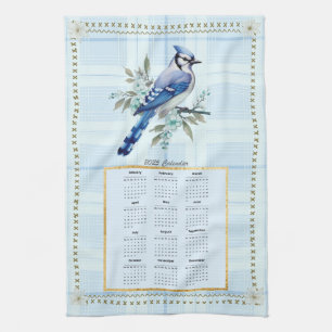 2025 Calendrier Serviette Bluejay 2