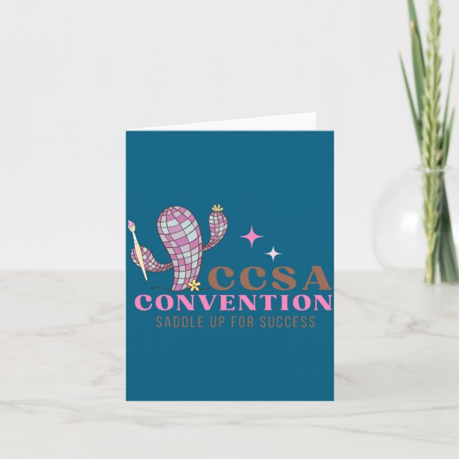 2025 Ccsa Convention  Karte (Vorderseite)