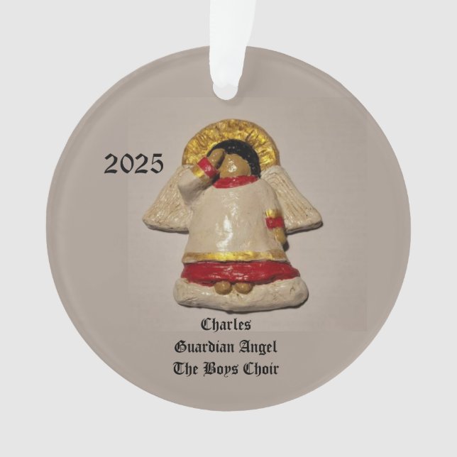 2025 CHARLES GUARDIAN ANGEL ORNAMENT (Vorderseite)