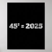 = 2025 Donald Trump Gleichung 45 47 Maga Wahl 2