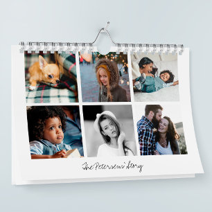 2025 eigene Fotos für benutzerdefinierte Familien Kalender