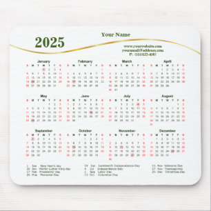 2025 Elegant for Business Mouse Pad Mousepad