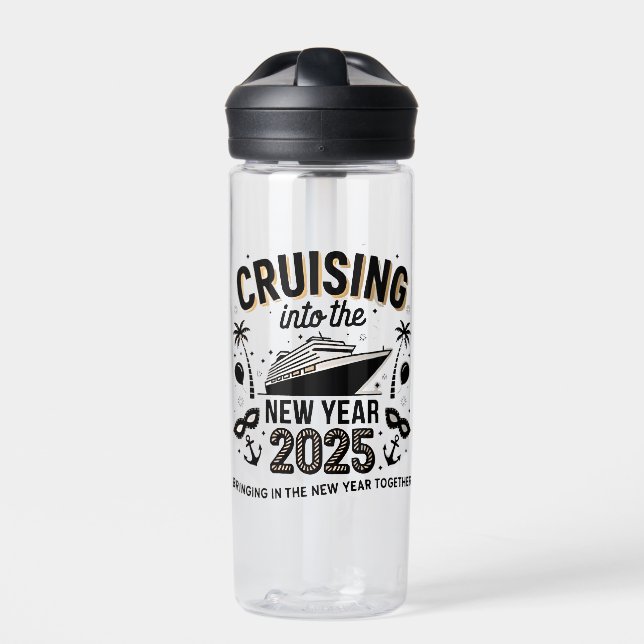 2025 Erinnerungen zusammenführen Trinkflasche (Vorderseite)