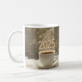 2025 Feier Kaffeepause Tasse - Feierliches Neues J