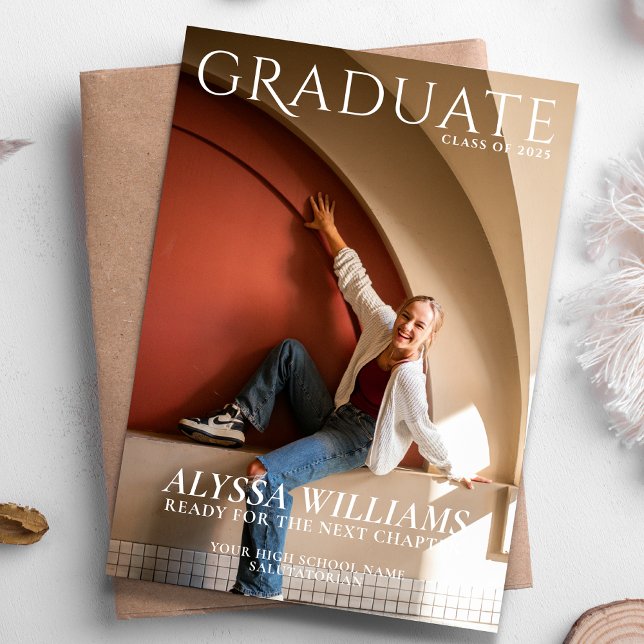 2025 Foto des Magazins "High School Graduate" Ankündigung (Von Creator hochgeladen)